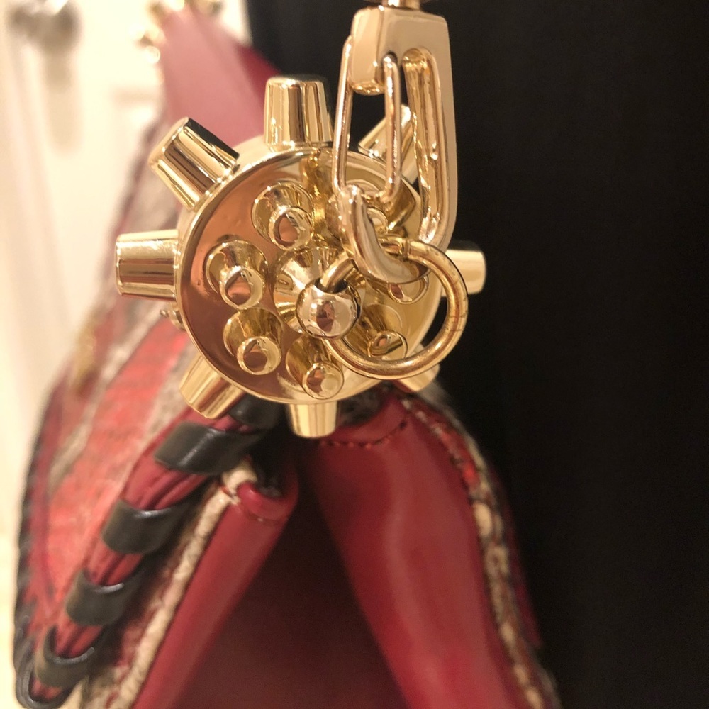 Cavalli python leather handbag - Picture 12 of 15